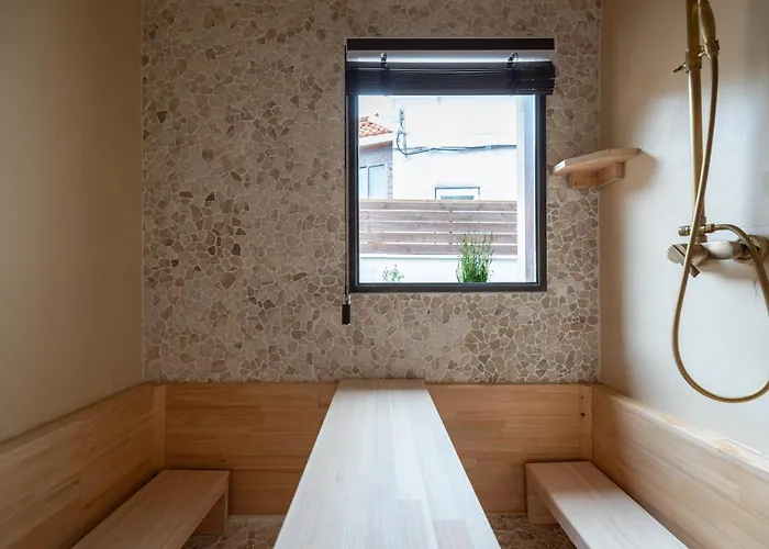 公寓 Korea's Beauty In Haeundae With Hinoki Wooden Bath