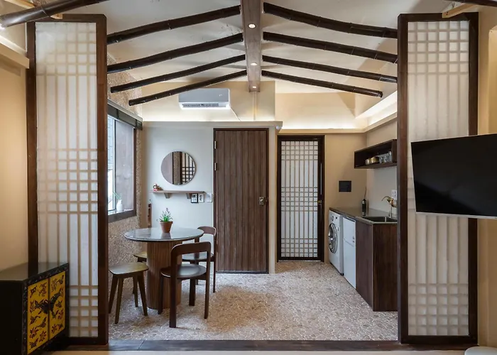 Korea's Beauty In Haeundae With Hinoki Wooden Bath 公寓 釜山